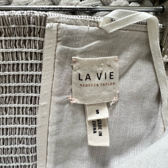 Rebeca Taylor La Vie Crisp Stripe Jumpsuit - Picture 14 of 15